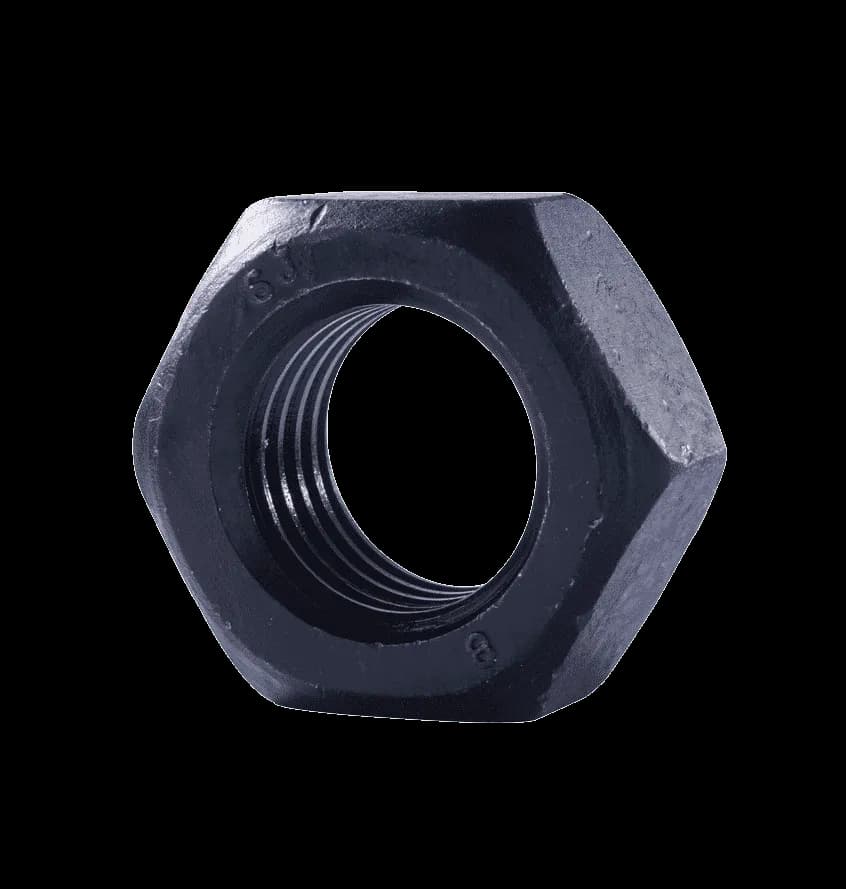 หัวน็อตเกลียวมิล (ชุบดำ)