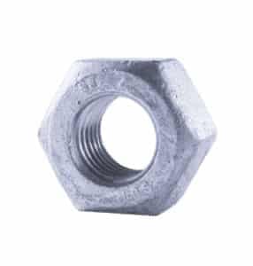 หัวน็อต ชุบสังกะสี HOT DIP GALVANIZED (H.D.G)