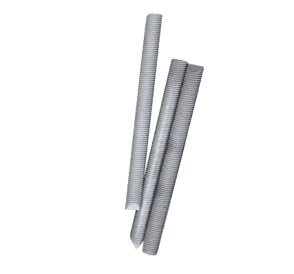 เหล็กสตัดเกลียวตลอดชุบสังกะสี H.D.G (HOT DIP GALVANIZED)